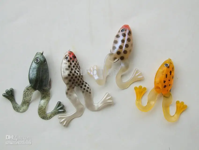 

7cm / 6.5g SF 13/ frog shape soft bait with hook