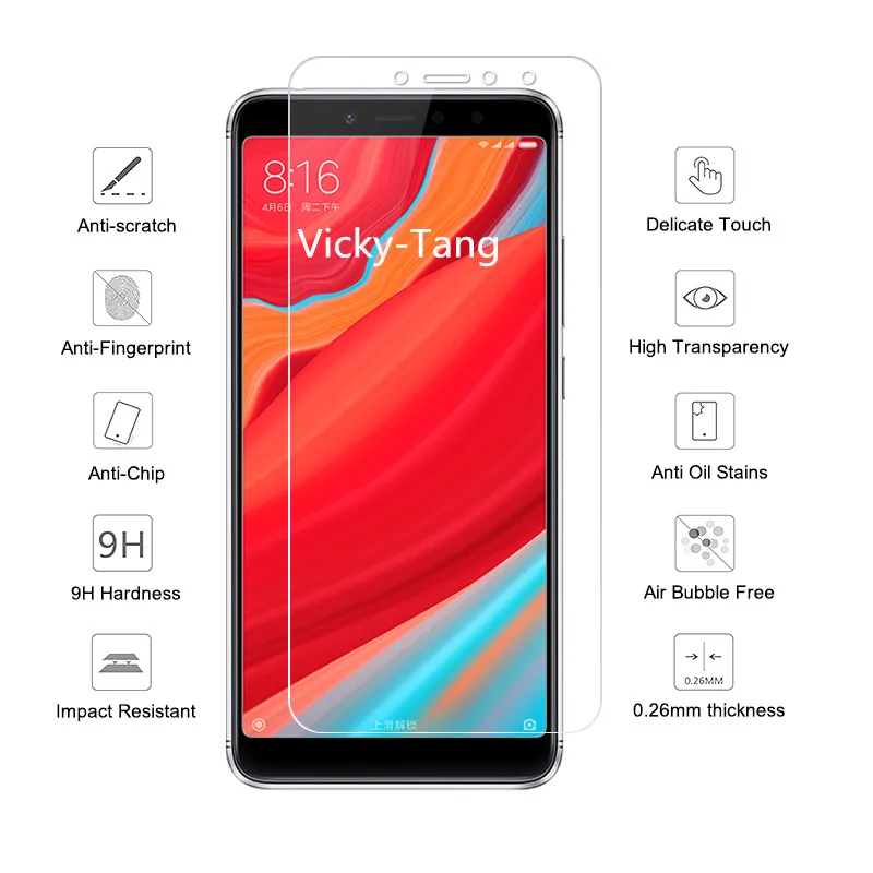 Для стекла Xiaomi Redmi 6 6A защита экрана закаленное стекло для pro Защитная пленка