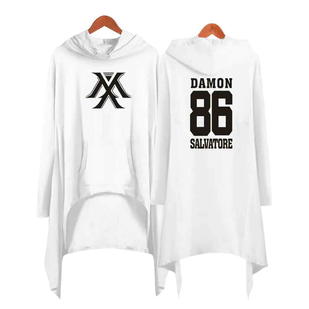 Прямая поставка Monsta x платье Мода Женская толстовка с капюшоном Monsta x женская одежда kpop одежда пуловер