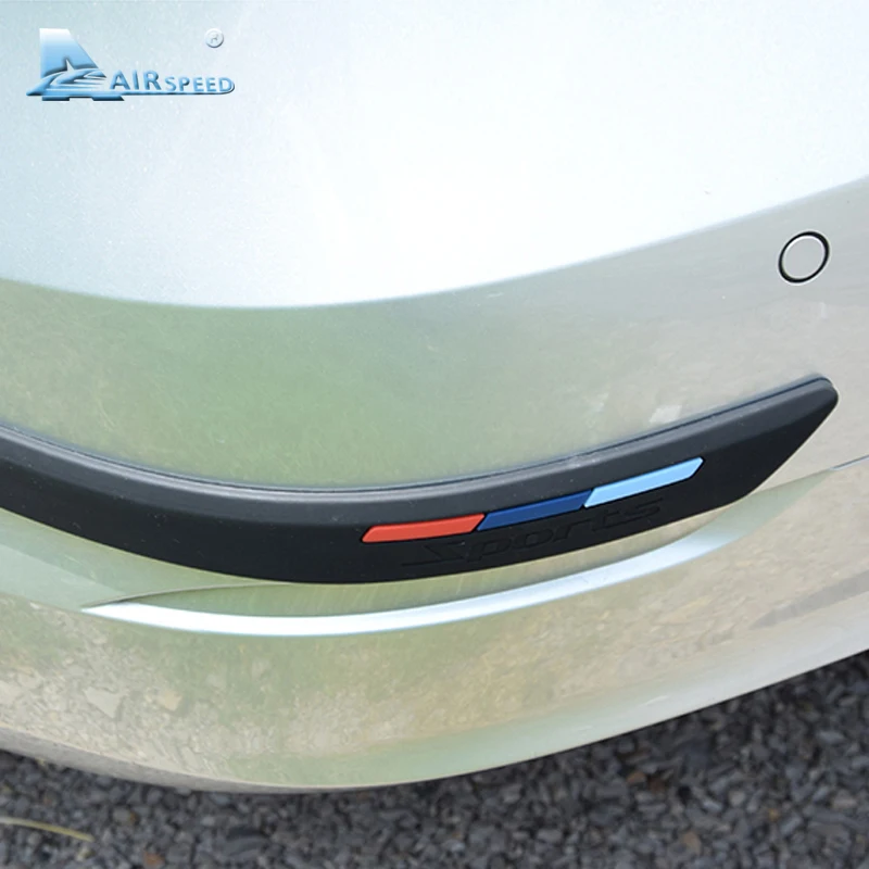 Защитные полосы для переднего бампера автомобиля AIRSPEED защитные наклейки