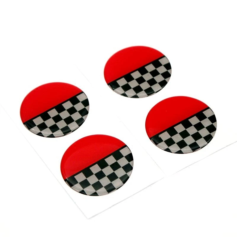 4 шт. колеса автомобиля центр концентратора кепки наклейки обода крышки для MINI