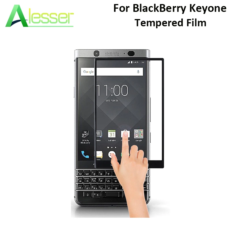Защитная пленка Alesser для BlackBerry Keyone из закаленного стекла премиум класса 4