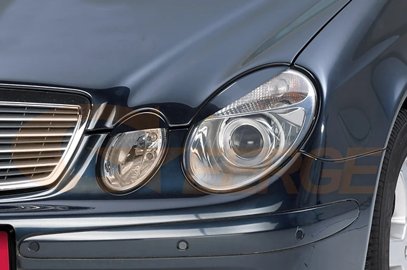 Для Mercedes Benz e class w211 E200 E220 E270 E280 E320 E420 CDI 2003-2009 Ультра яркое освещение COB комплект светодиодов «глаза ангела»