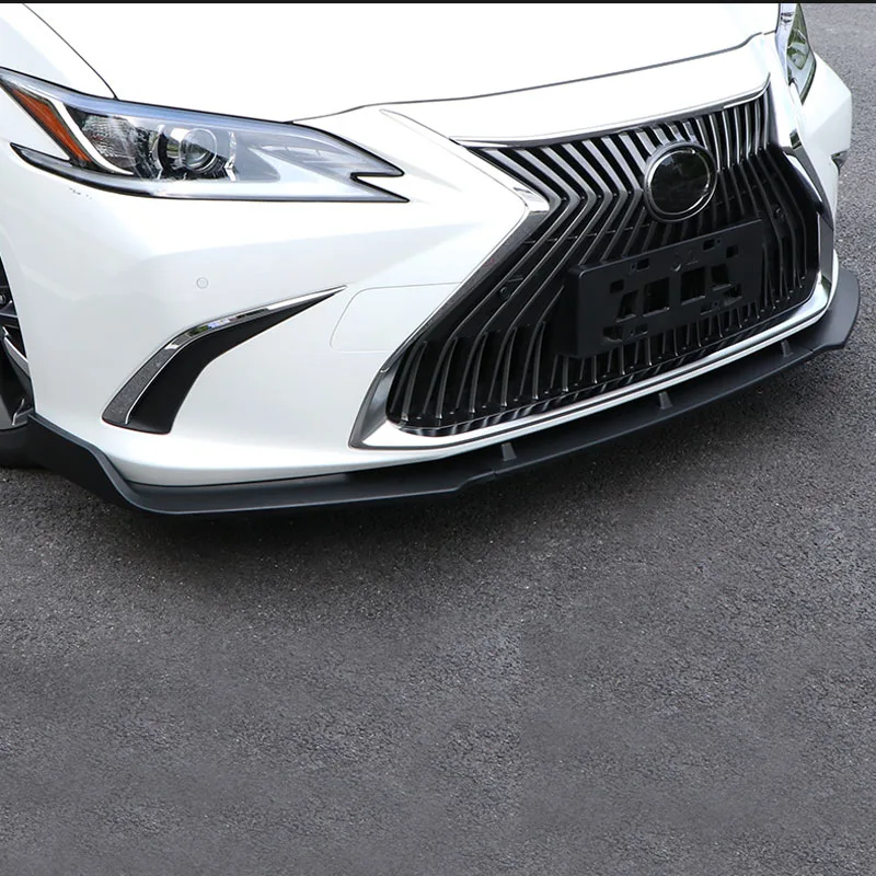 Es abs передний бампер для губ сплиттер lexus es 2017 автомобильные аксессуары |