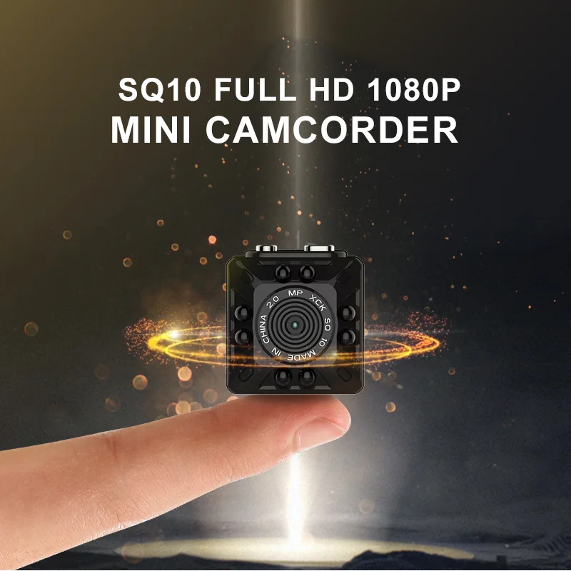 SQ10 мини Портативный FHD 1080 P Камера Active DV Ночное видение видеокамера Регистраторы
