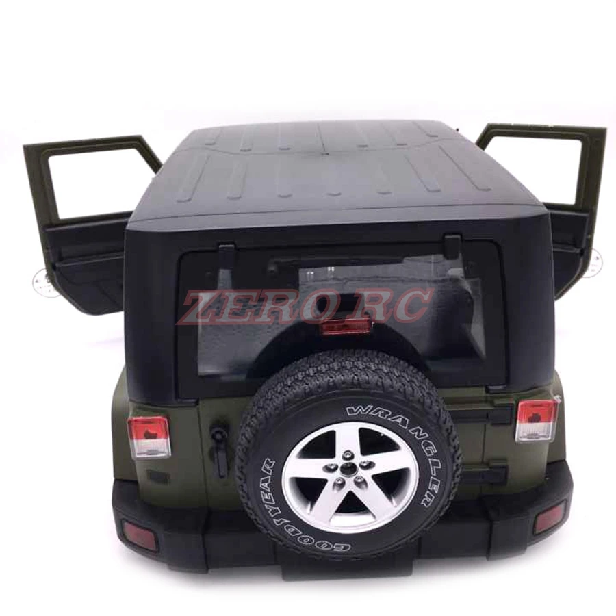 1/10 Масштаб RC Рок Гусеничный грузовик корпус 1:10 JK JEEP WRANGLER RUBICON жесткий пластиковый корпус армейский зеленый
