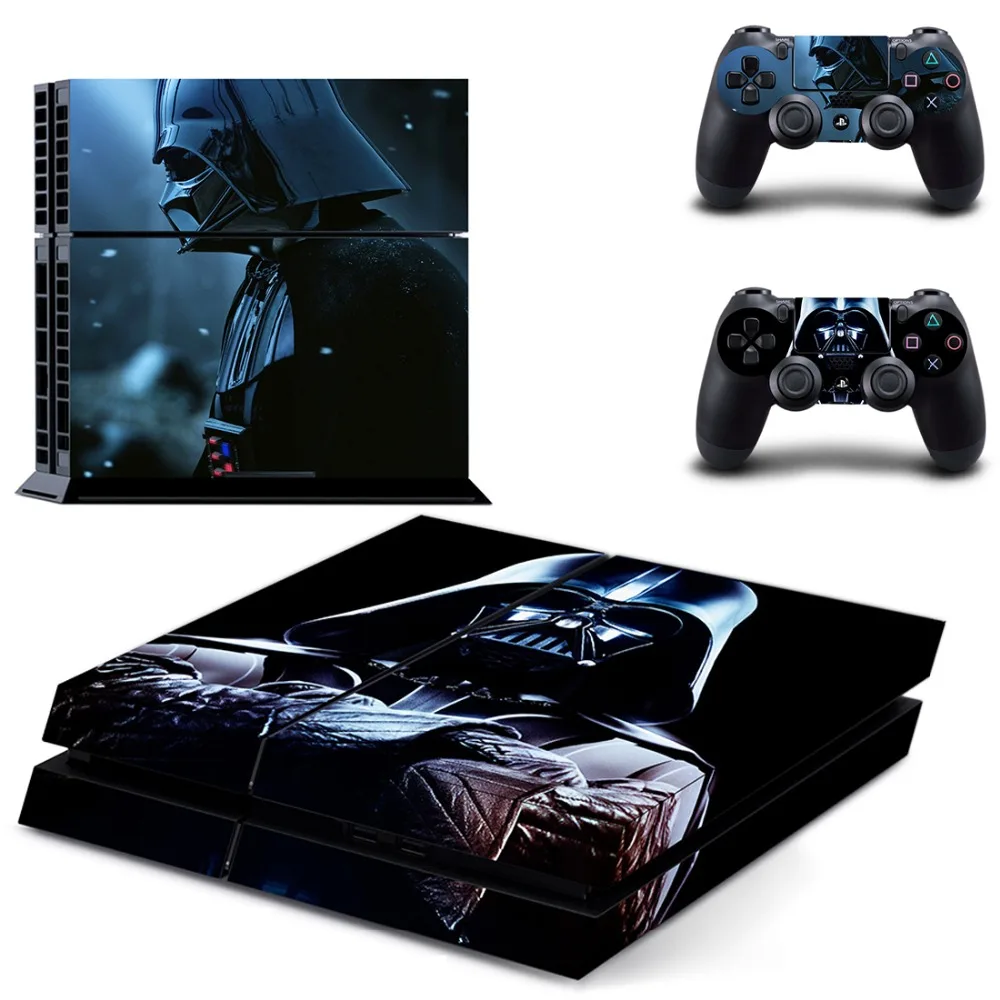 Пленка Star Wars наклейка для PS4 виниловая наклейка, стикер для консоли sony Playstation 4 и 2 контроллера наклейка для PS4 наклейка