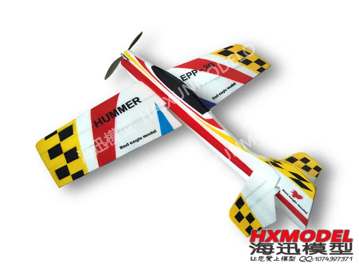 Новое поступление RC EPP 3D ARF Airplane HUMMER размах крыльев 1000 мм модель самолета высокого