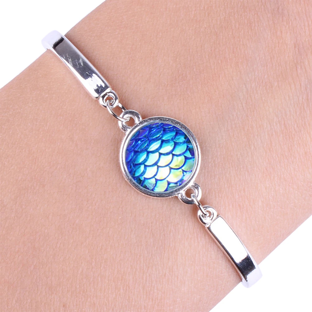 Русалка браслет рыбы Весы украшения Фэнтези (синий)|mermaid bracelet|bracelet braceletfishing bracelet |