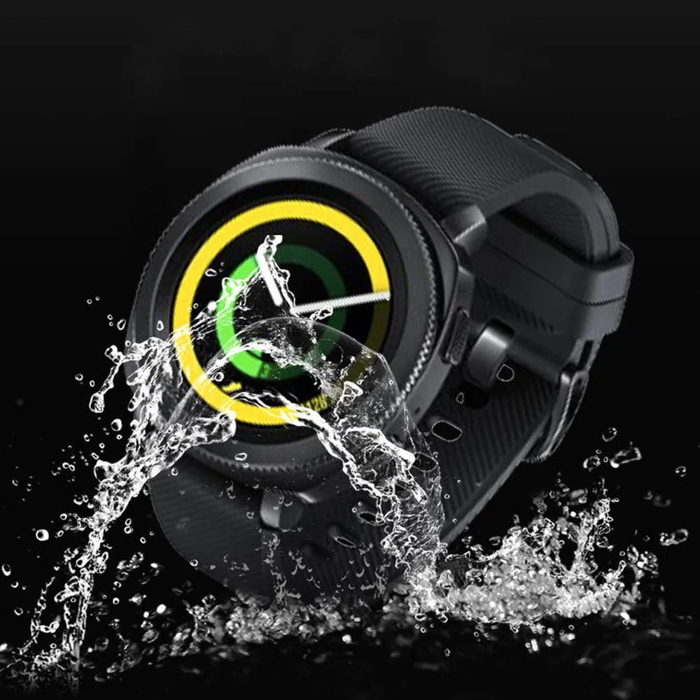 Взрывозащищенная мягкая защитная пленка из ТПУ для смарт-часов Samsung Gear Sport 3 шт. |
