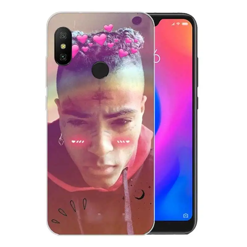 Printed Silicone Case For Xiaomi Xiomi Redmi Note 7 3 4 4A 4X 5 5A Plus 6 Pro 6A S2 Heart Cover XXXTENTACION |