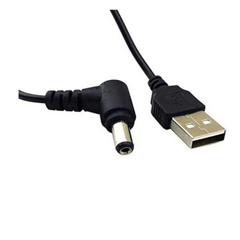 Штепсельная Вилка USB 2 0 A с прямым углом 90 градусов 5 5x2 мм в постоянного тока