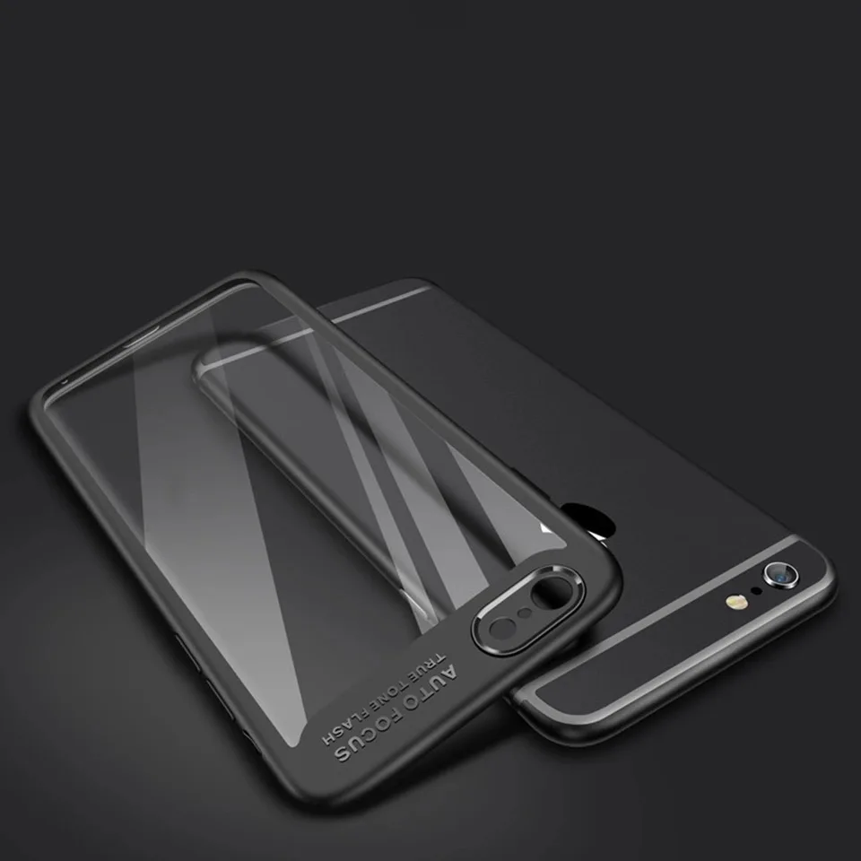 Простота высокой четкости прозрачный ТПУ + акриловая 2 в 1 полный защитный ультра