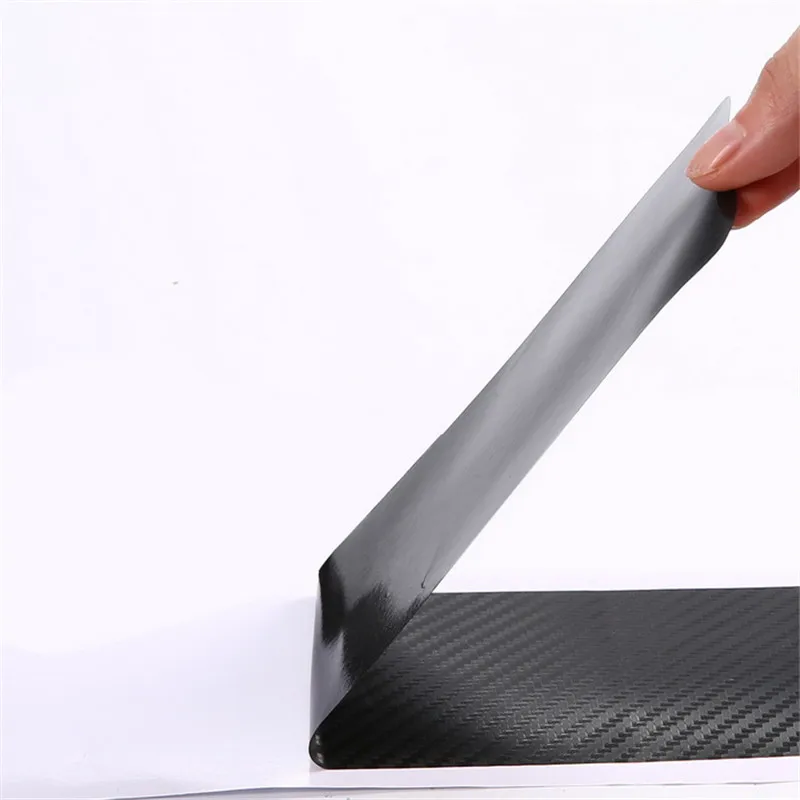 Стикер на порог автомобиля стикер из углеродного волокна против царапин для Mercedes