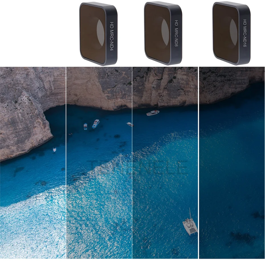 Hero5/Hero6 поляризации UV ND 4, 8 16 Камера фильтры для GoPro Hero 5/5 черный/6/ красный Желтый Пурпурный фильтр для дайвинга аксессуары