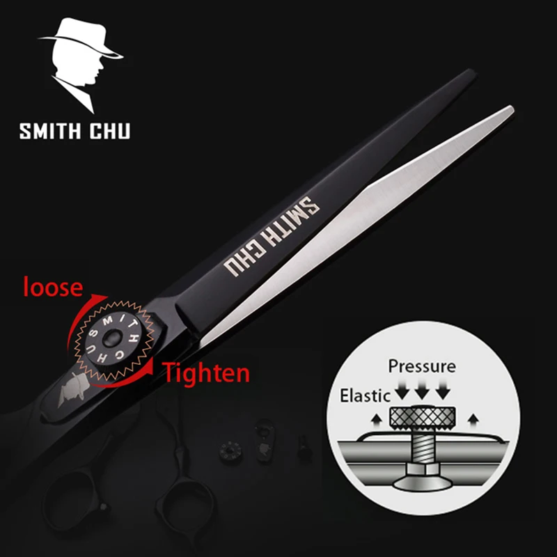 Высококачественные ножницы для стрижки Smith Chu 6 дюймов 440C нержавеющая сталь