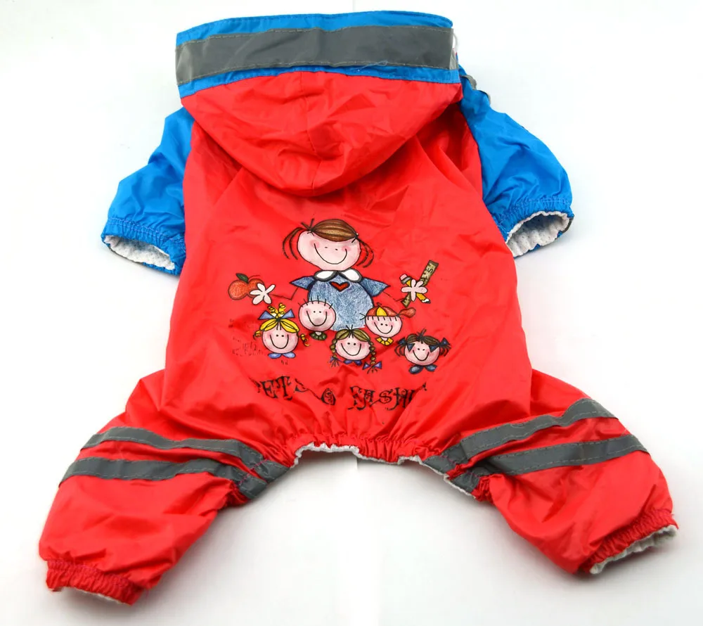 Продукты для домашних животных одежда pet плащ собака стиль печати собак с образы