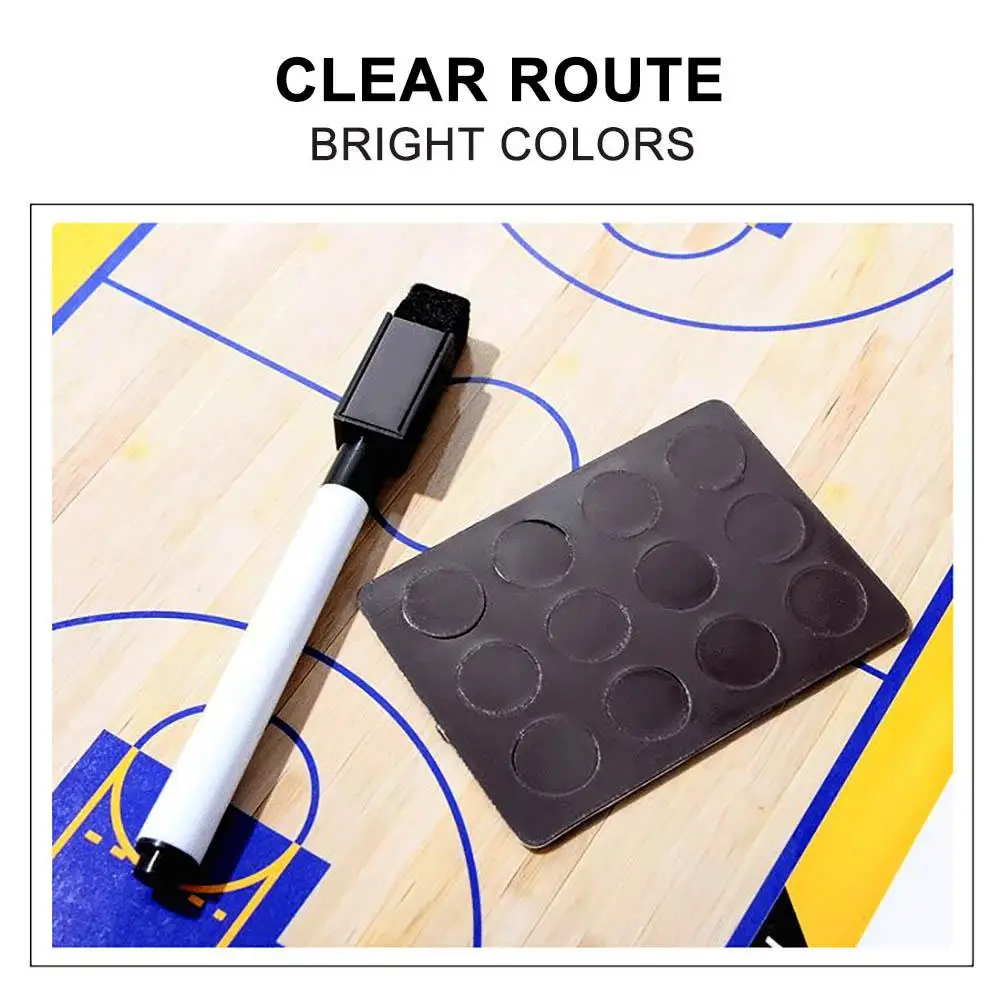 Баскетбольная тренировочная доска для сухих стираний маркер двусторонняя