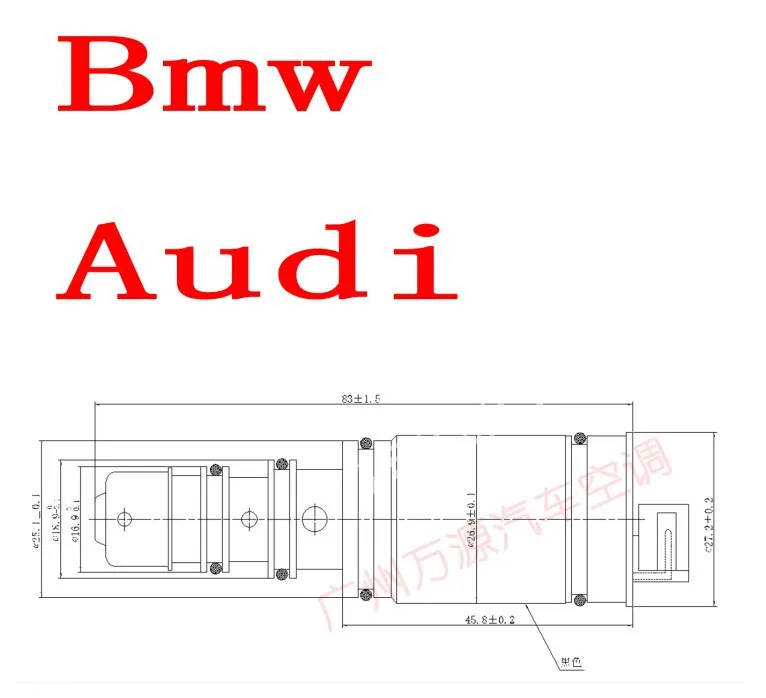 Автомобильный регулирующий клапан компрессора кондиционера Частотный