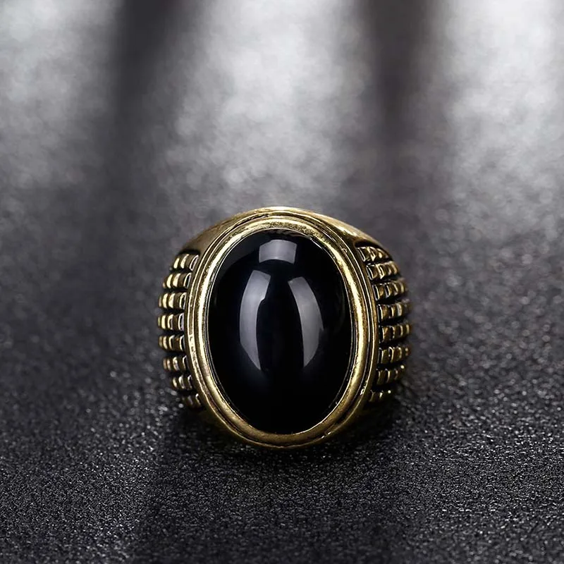 Женские и мужские винтажные кольца WLP овальная форма 3 цвета античное покрытие G