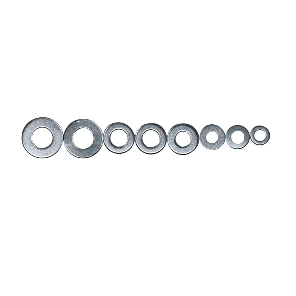 

T.K. Excellent A-N Flat Washer Set DIN125 Flat Washer Zinc Plated Assortment Kit,300Pcs