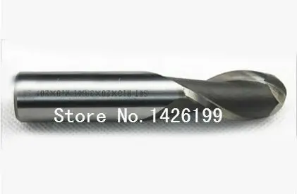 

Free shipping 5PCS R6.5 high speed steel ball end milling cutter, straight shank white steel cutter, R alloy milling cutter