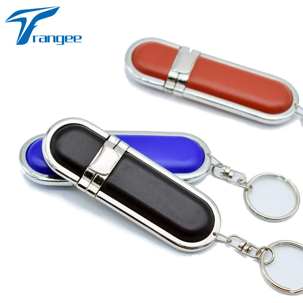 USB флеш накопитель Trangee кожаный с реальной емкостью 4 ГБ 8 16 32 2 0 карта памяти в