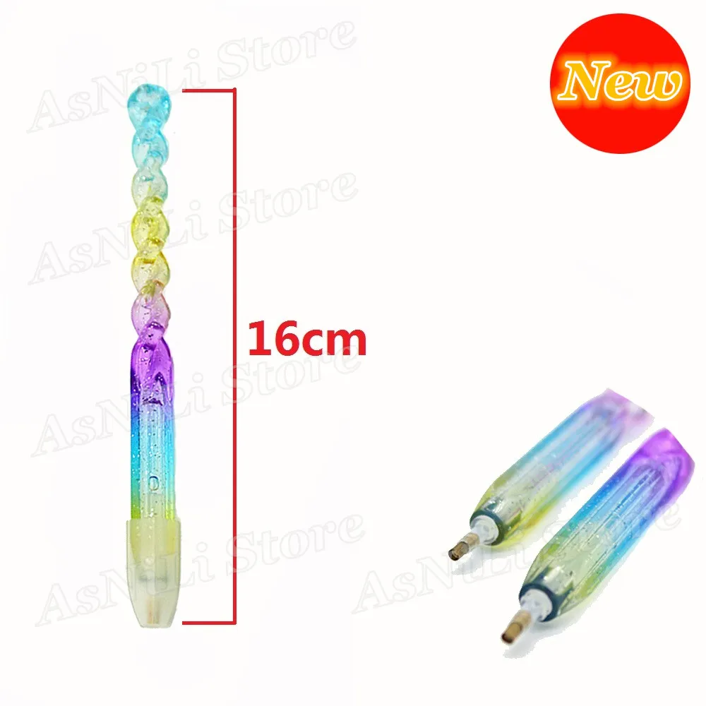

New Diamond Embroidery Accessories 5D DIY Diamond Painting Tools Square/Round Drill Point Pen Diamond Mosaic Cartoon Pencil