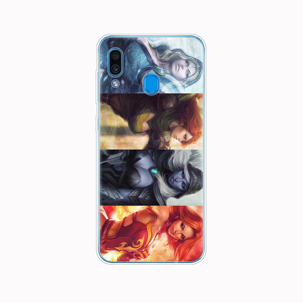 Чехол для Samsung A50 чехол Galaxy A60 A10 A30 A40 A70 A 50 2019 A9 A7 2018 тени Fiend Dota 2|Бамперы| |