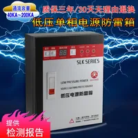 Class 1 Power Supply Lightning Protector 220V Arrester Network Monitoring Room Surge Protection Device SPD