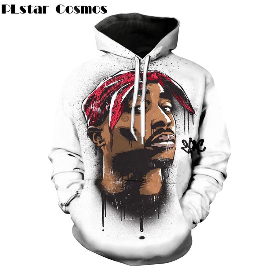 PLstar Cosmos осень Горячая Распродажа модные 3d толстовки harajuku стиль толстовка 2pac Тупак принт толстовка унисекс Повседневная Верхняя одежда