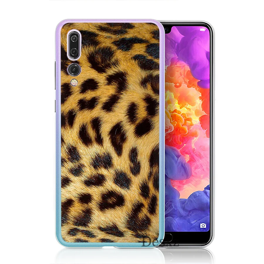 Чехол для телефона с леопардовым принтом Huawei Mate 10 20 Lite Pro Nova 2i 3 3i I|Чехлы-накладки| |