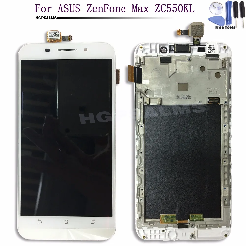 Для ASUS ZenFone Max ZC550KL ЖК-дисплей Дисплей Сенсорный экран дигитайзер для сборки с
