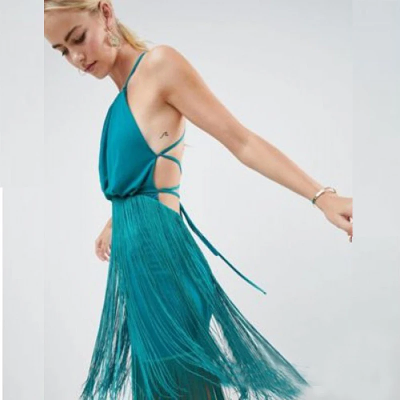 Платье на бретелях в европейском стиле коллекция 2019 года сезон весна лето