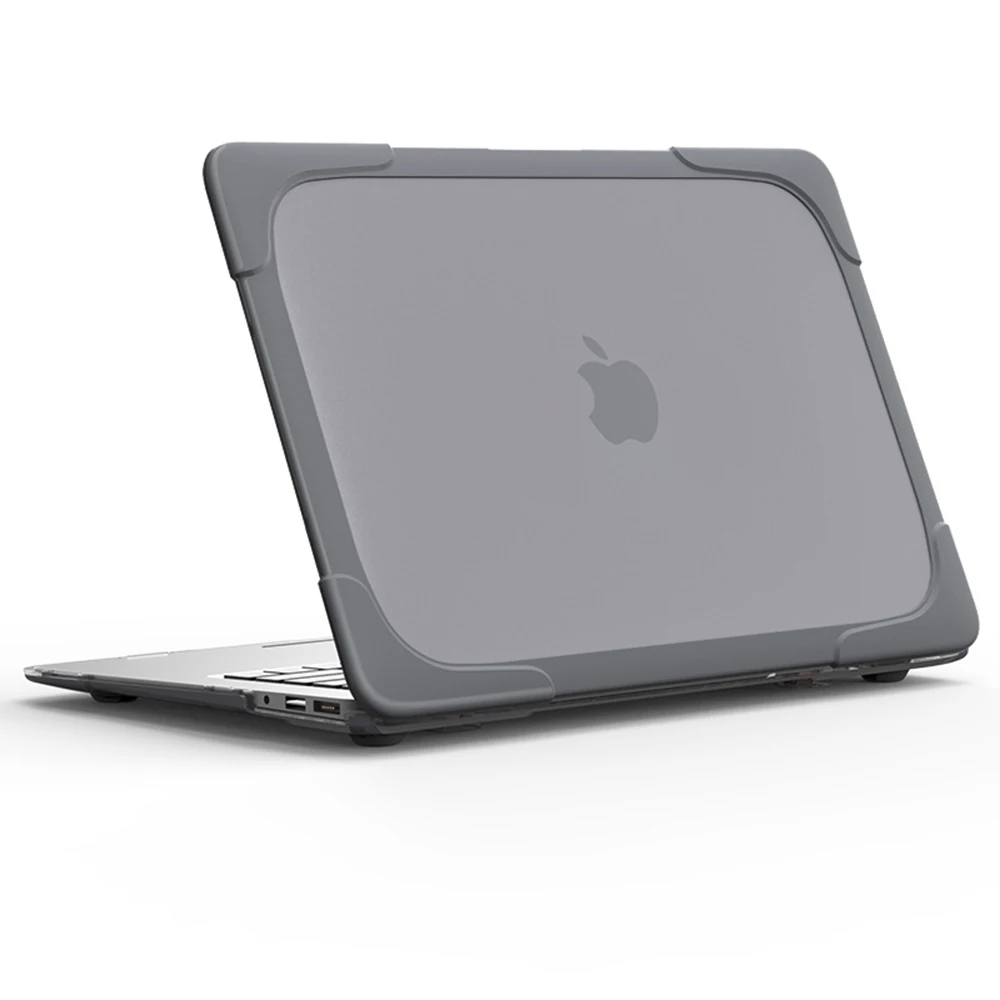 Новый противоударный жесткий чехол складная подставка для macbook Air Pro Retina 11 12 13 15 3