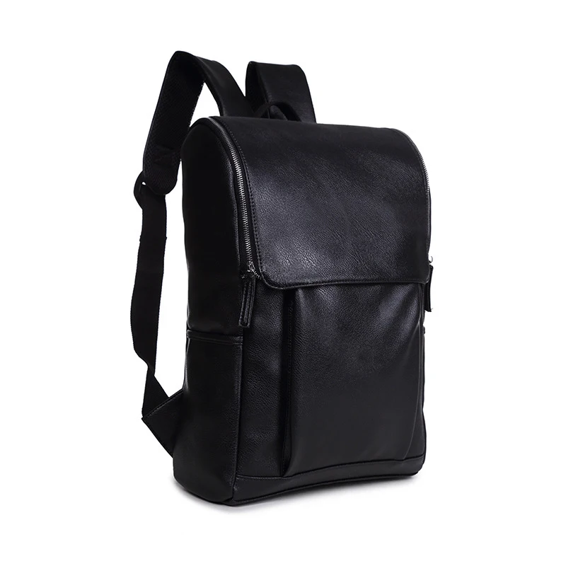 Модный мужской рюкзак из искусственной кожи школьный ранец для подростков