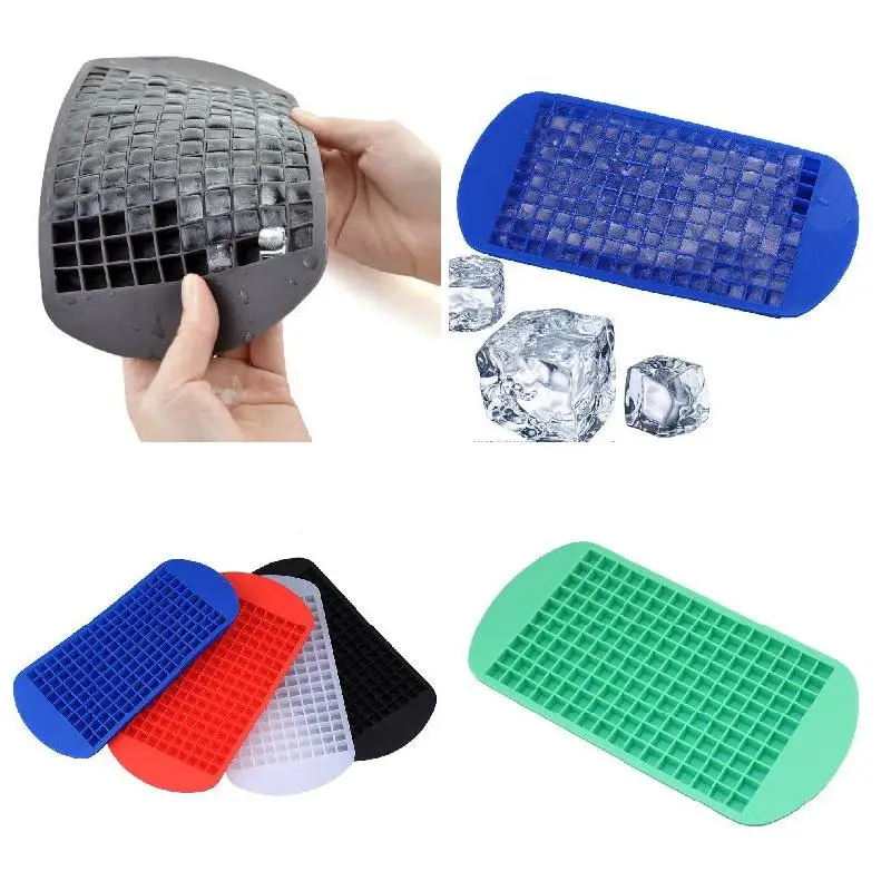 Лоток для льда из пищевого силикона 160 ячеек|cube tray|ice cube traysmall ice maker |