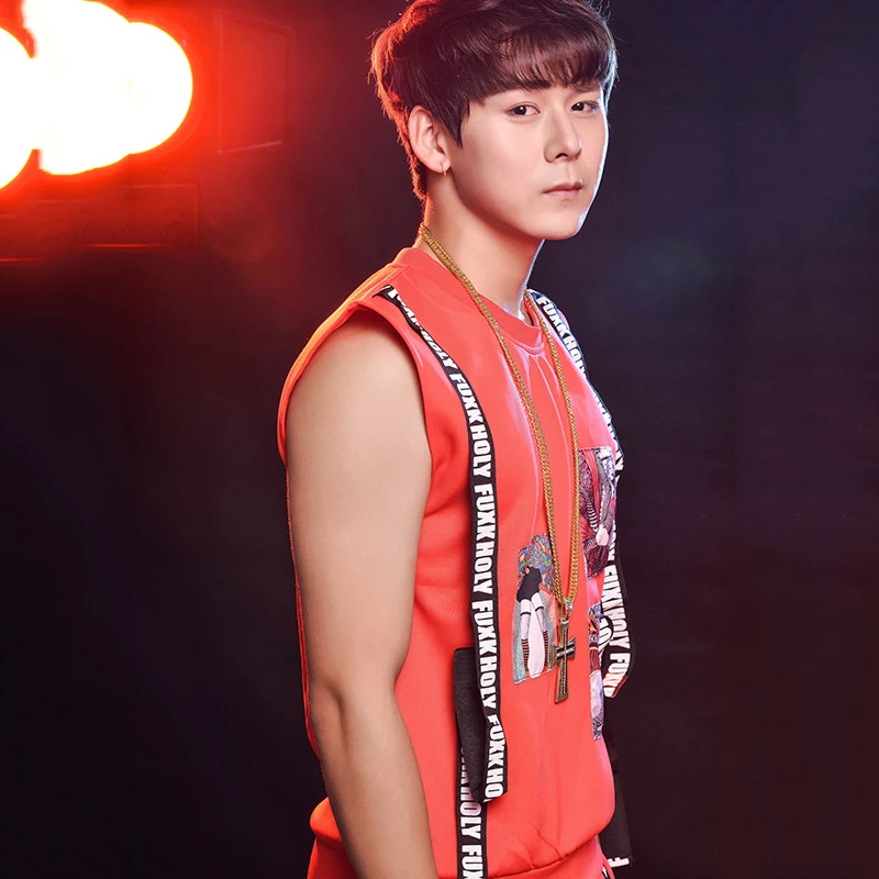 Модный костюм для джазовых танцев Мужская сценическая одежда в стиле хип хоп