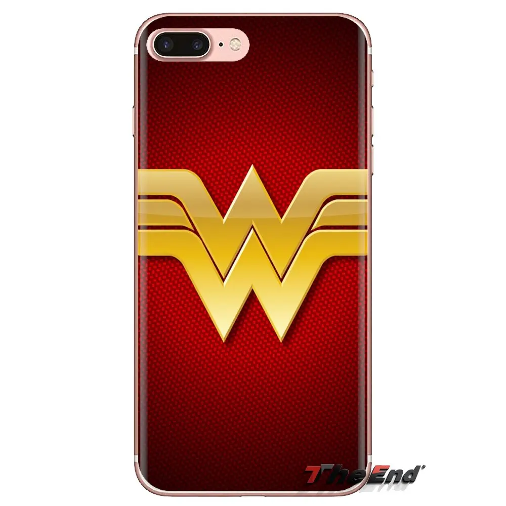 Женская одежда Wonder woman цвет для Xiaomi Redmi 4A S2 Note 3 3S 4 4X 5 Plus 6 7 6A Pro Pocophone F1 прозрачные