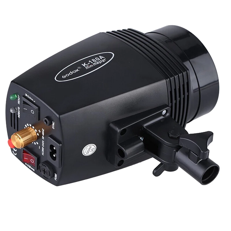 Студийный мини Стробоскоп Godox K180A светильник вспышка 180 Вт 45GN с функцией