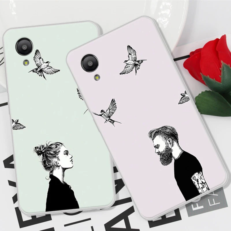 Caetoon чехол для Sharp S3 мини FS8018 ТПУ окрашенные мобильный телефон оболочки милый