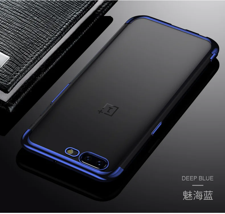 Роскошные Покрытие ТПУ чехол для One plus 6 прозрачный 3 в 1 крышка блеск Oneplus 5