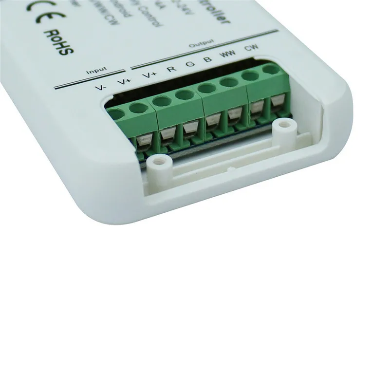 Wifi светодиодный RGB/RGBW контроллер IOS/Android RGBW/WW/CW DC7.5-24V смартфон управление музыкой и таймером