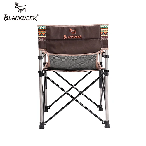 BLACKDEER кресло для руководителя из алюминиевого сплава для рыбалки, кемпинга, 600* 600D, Оксфорд, вес 200 кг, Пляжное Кресло для барбекю - Цвет: brown