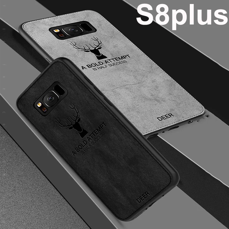 Чехол для Samsung Galaxy S8 plus мягкий чехол + G9550 защитный S8plus тканевый телефона|Бамперы| |