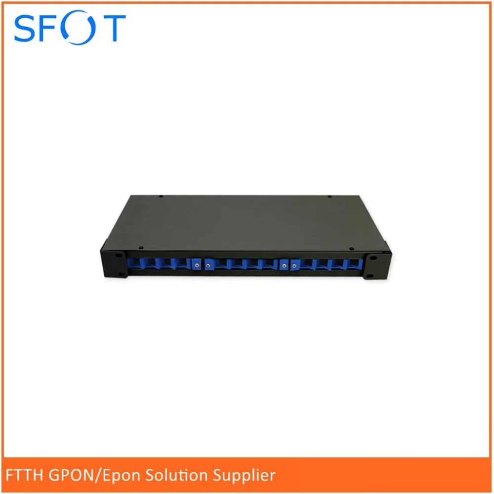 12-портовый волоконно-оптический кабель Клеммная коробка FC/SC/ST универсальный порт