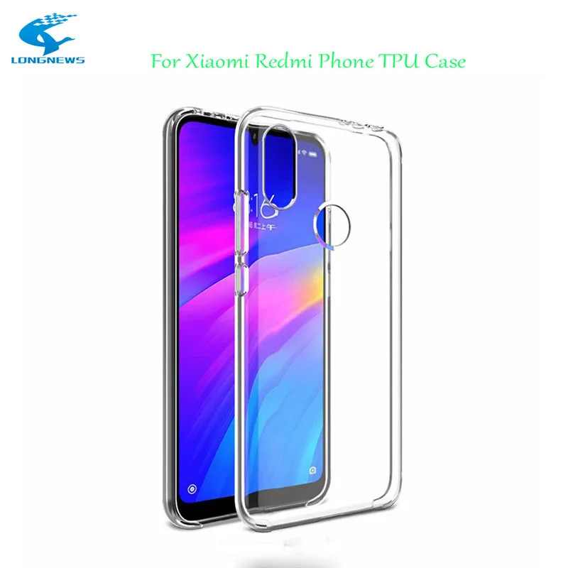 2 шт для Xiaomi Redmi Note 8 чехол TPU Мягкий Прозрачный 7 6 Pro 5 plus mi8 mi9 яркие чехлы телефонов |