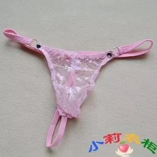 Бесплатная доставка мужское кружевное нижнее белье для геев сексуальные стринги