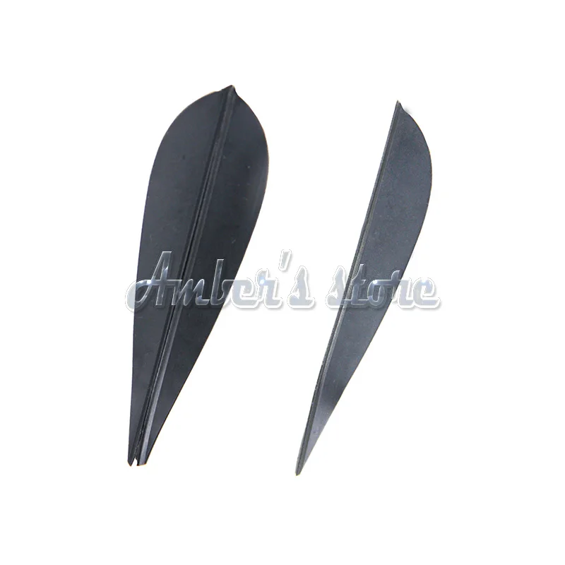 100 pieces 3 inch TPU Arrow Vane Fletching for DIY arrow archery bow Yellow/Red/White/Green/Orange | Спорт и развлечения