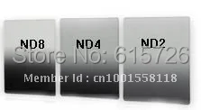 3 шт. G ND2 + G.ND4 G.ND8 фильтр нейтральной плотности для серии Cokin P|density filter|neutral density